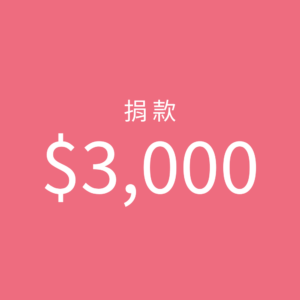 3000元捐款
